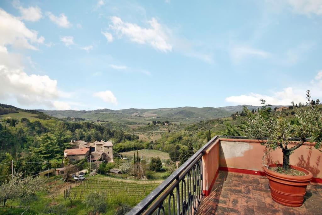 Apartamento Casa Adriano Greve in Chianti Exterior foto